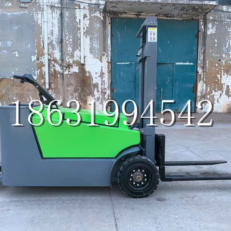 玛多县小型电动叉车1吨2吨步行站驾式电瓶堆高充电装卸车液压升降车铲车